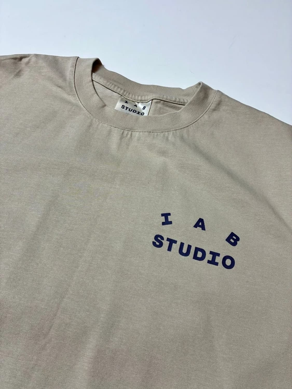 아이앱스튜디오 빅로고 오버핏 반팔 티셔츠 PN9054 상품이미지5