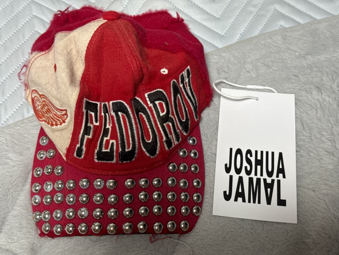( 레어) 조슈아자말 레드윙 스터드장식 빈티지 볼캡 상품이미지2
