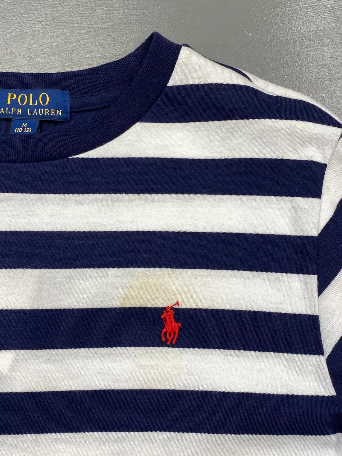 폴로 랄프로렌 스트라이프 반팔 티셔츠 (Woman M) / [11343] 상품이미지6