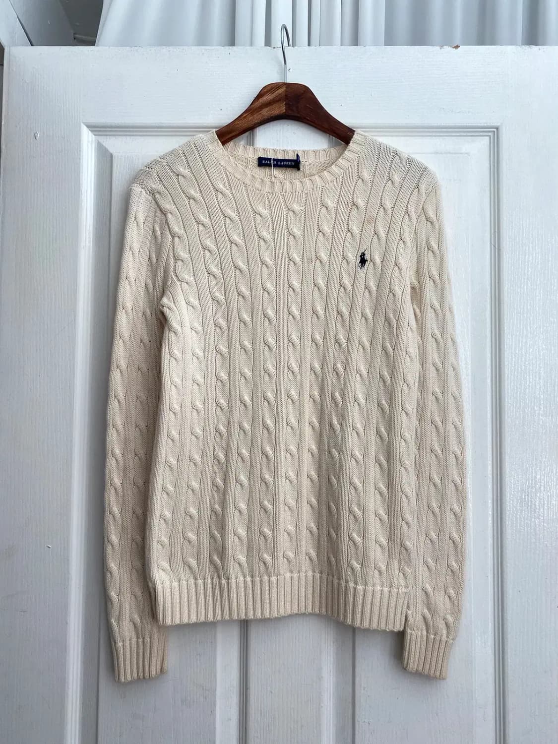 폴로 랄프로렌 꽈배기 라운드 니트 (Woman S) / [11370] 상품이미지2