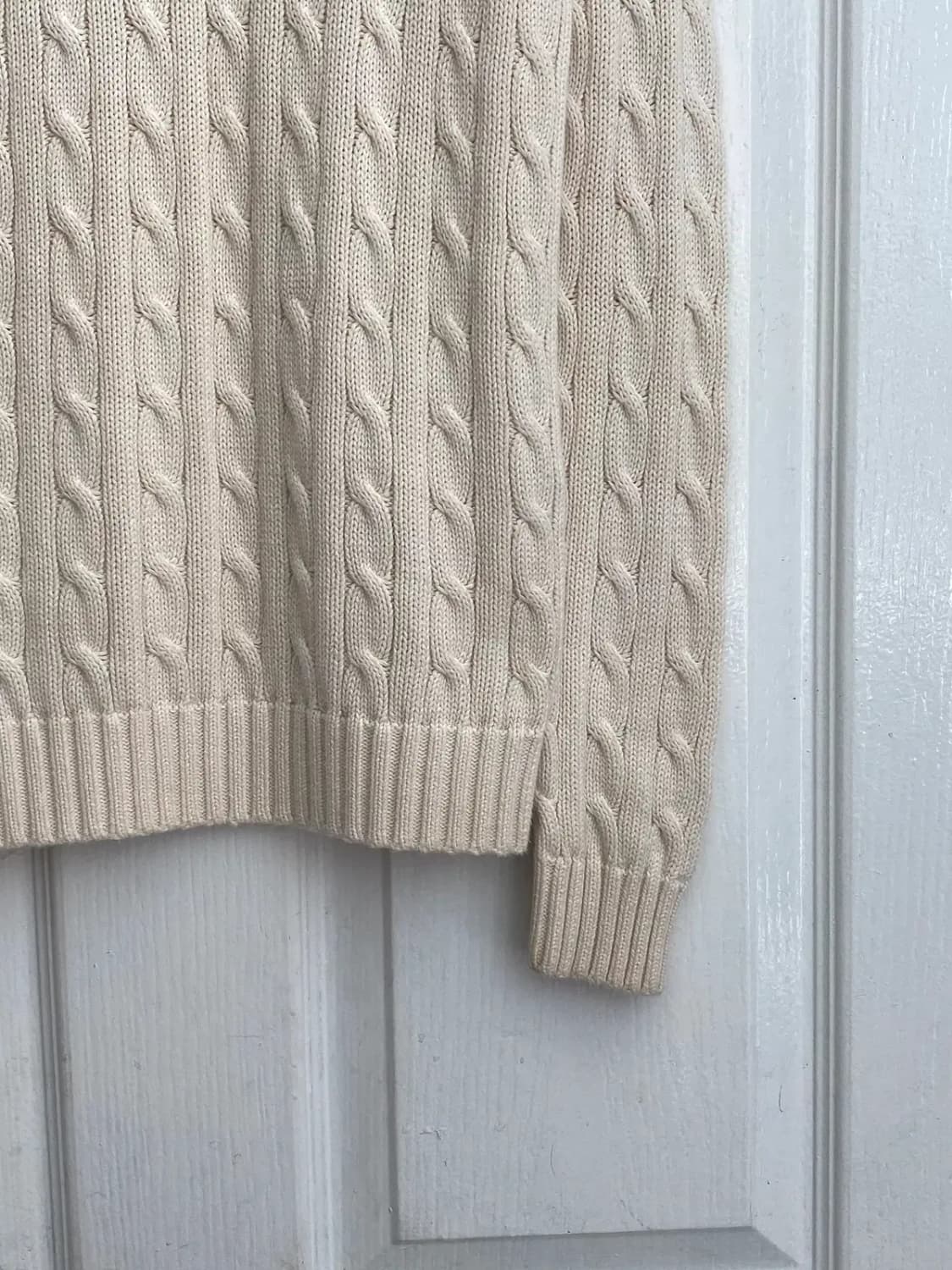 폴로 랄프로렌 꽈배기 라운드 니트 (Woman S) / [11370] 상품이미지4