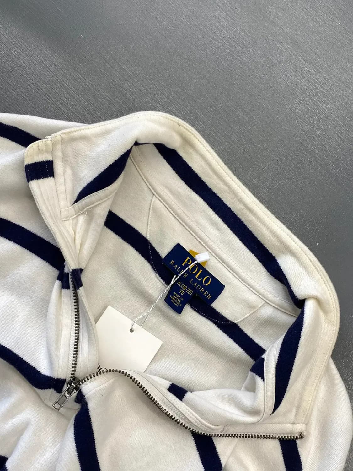 폴로 스트라이프 반집업 티셔츠 (Man S) / [11376] 상품이미지6