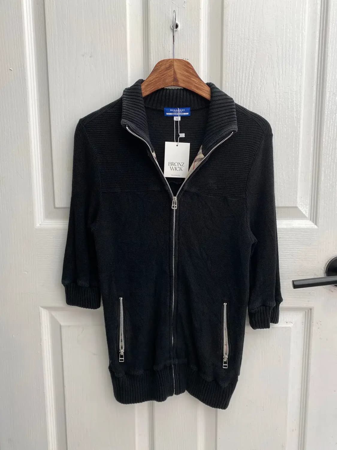 버버리 5부 니트 집업 (Woman XS) / [11394] 상품이미지2