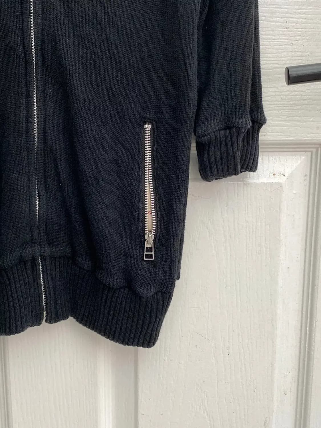 버버리 5부 니트 집업 (Woman XS) / [11394] 상품이미지4