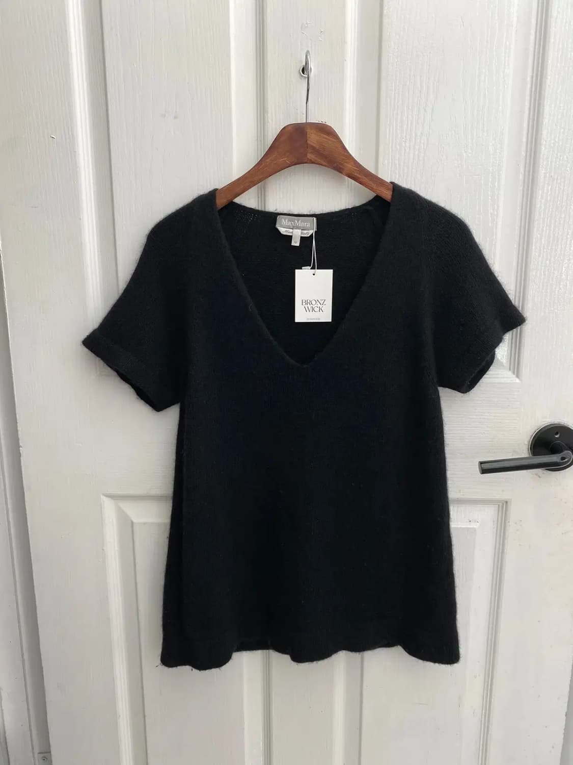 막스마라 브이넥 울 반팔 니트 (Woman M) / [11386] 상품이미지2