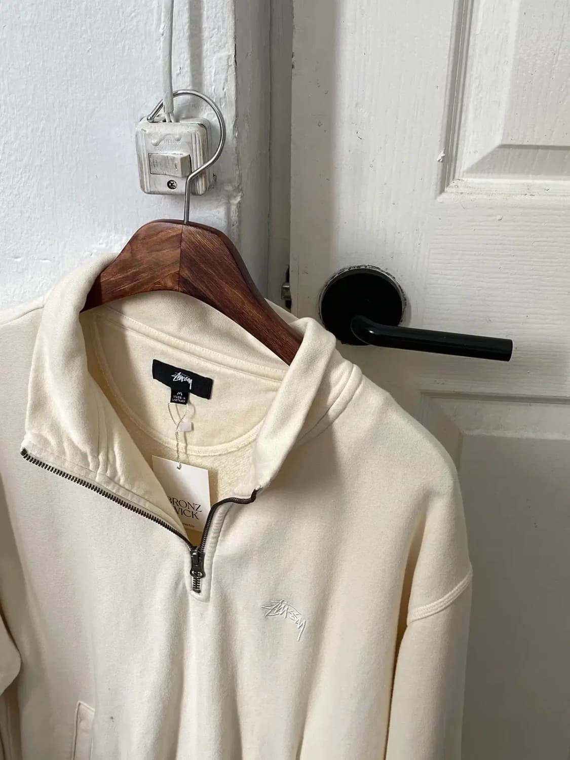 스투시 반집업 기모 맨투맨 (Man M) / [11391] 상품이미지1