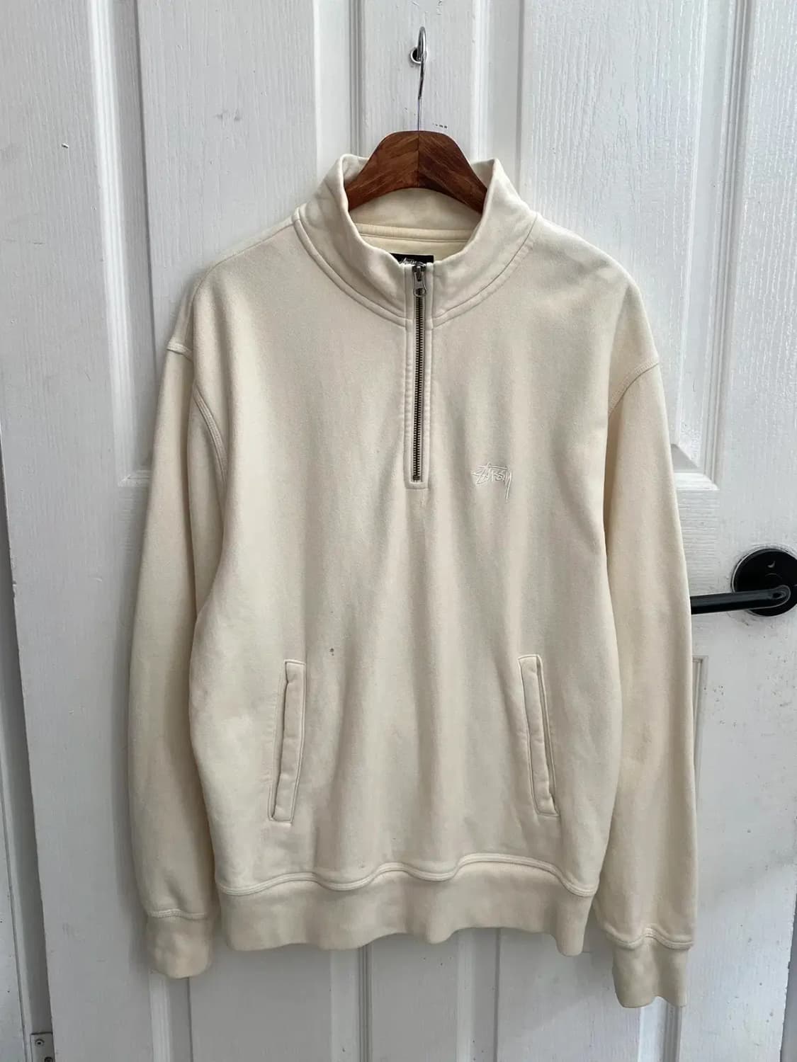 스투시 반집업 기모 맨투맨 (Man M) / [11391] 상품이미지2