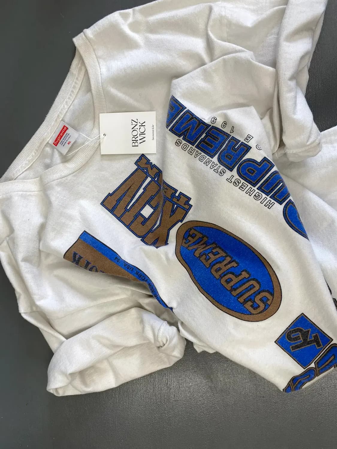 슈프림 라운드 반팔 티셔츠 (Man XL) / [11439] 상품이미지1