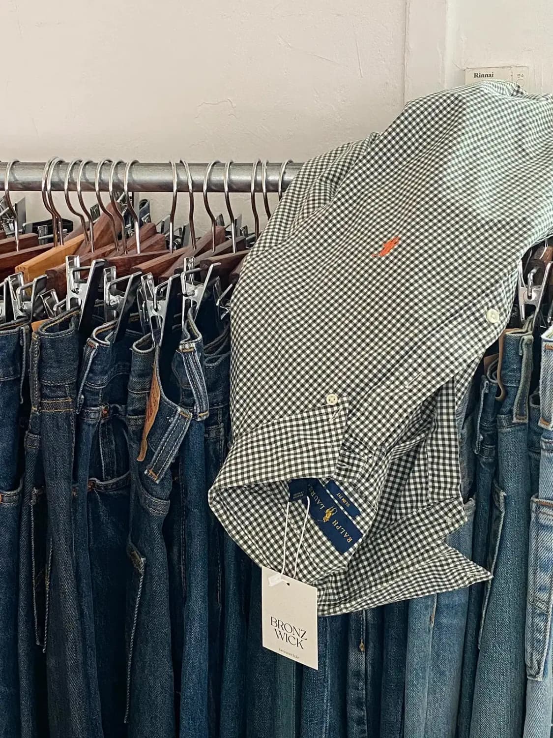 폴로 랄프로렌 체크 셔츠 (Woman XL) / [11440] 상품이미지1