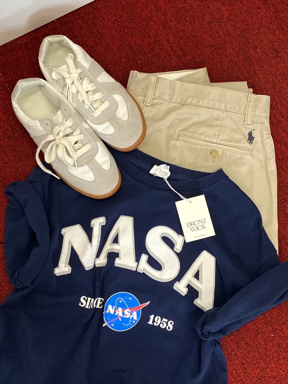 Delta NASA 라운드 반팔 티셔츠 (Man M) / [11471] 상품이미지1