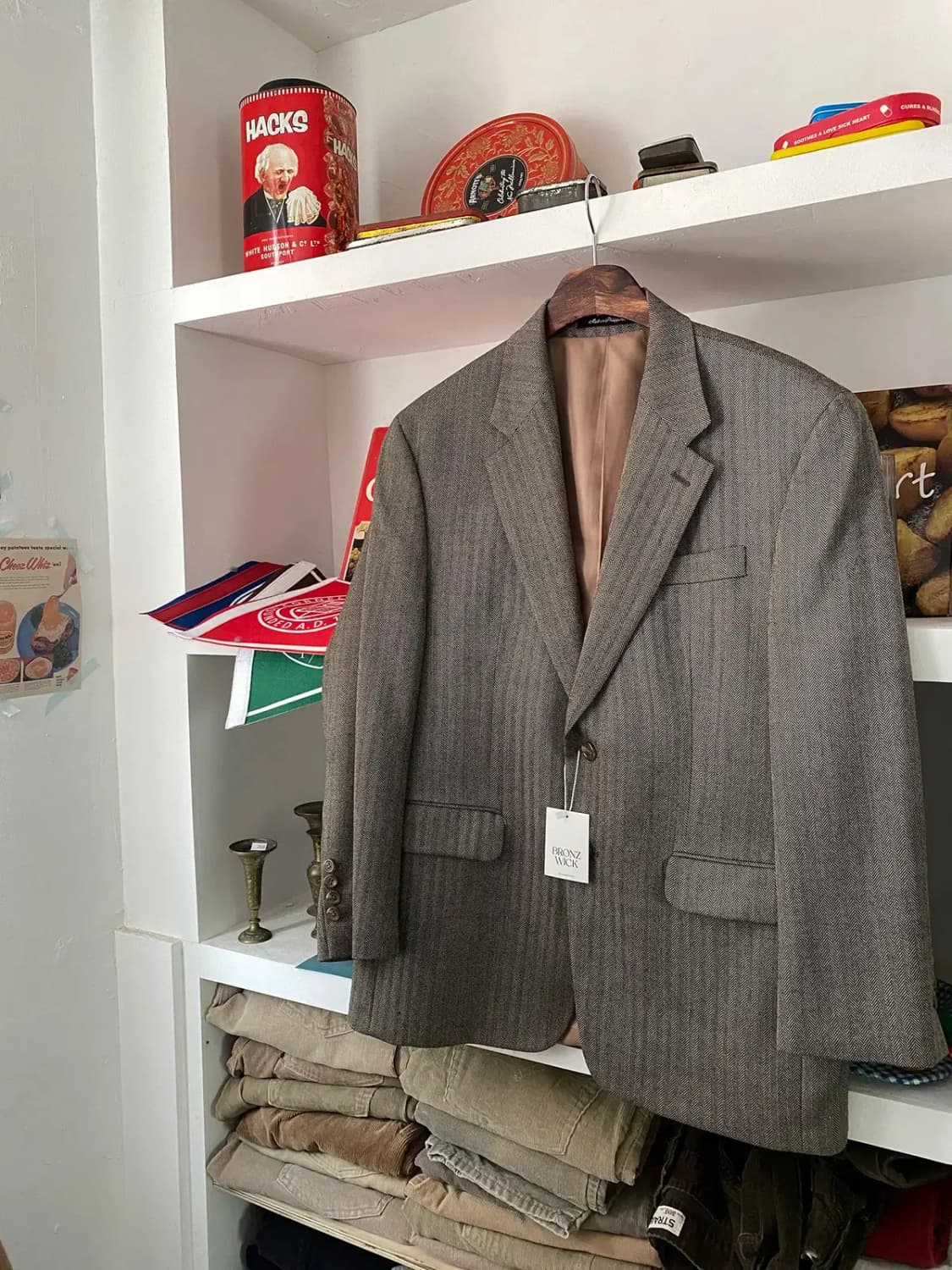 폴로 랄프로렌 체크 패턴 자켓 (Man L) / [11409] 상품이미지1