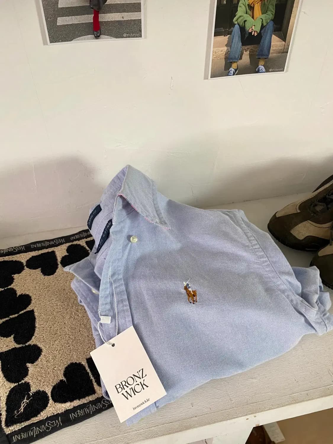 폴로 랄프로렌 솔리드 셔츠 (Woman M) / [11464] 상품이미지1