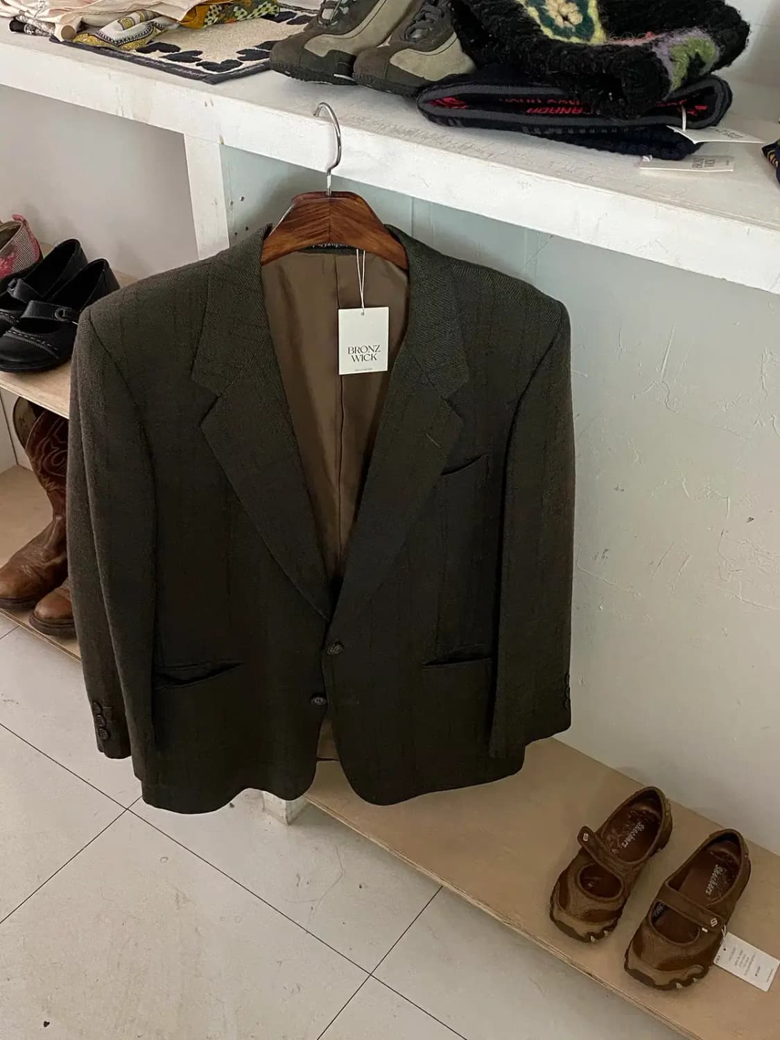 입생로랑 체크 자켓 (Man L) / [11436] 상품이미지1