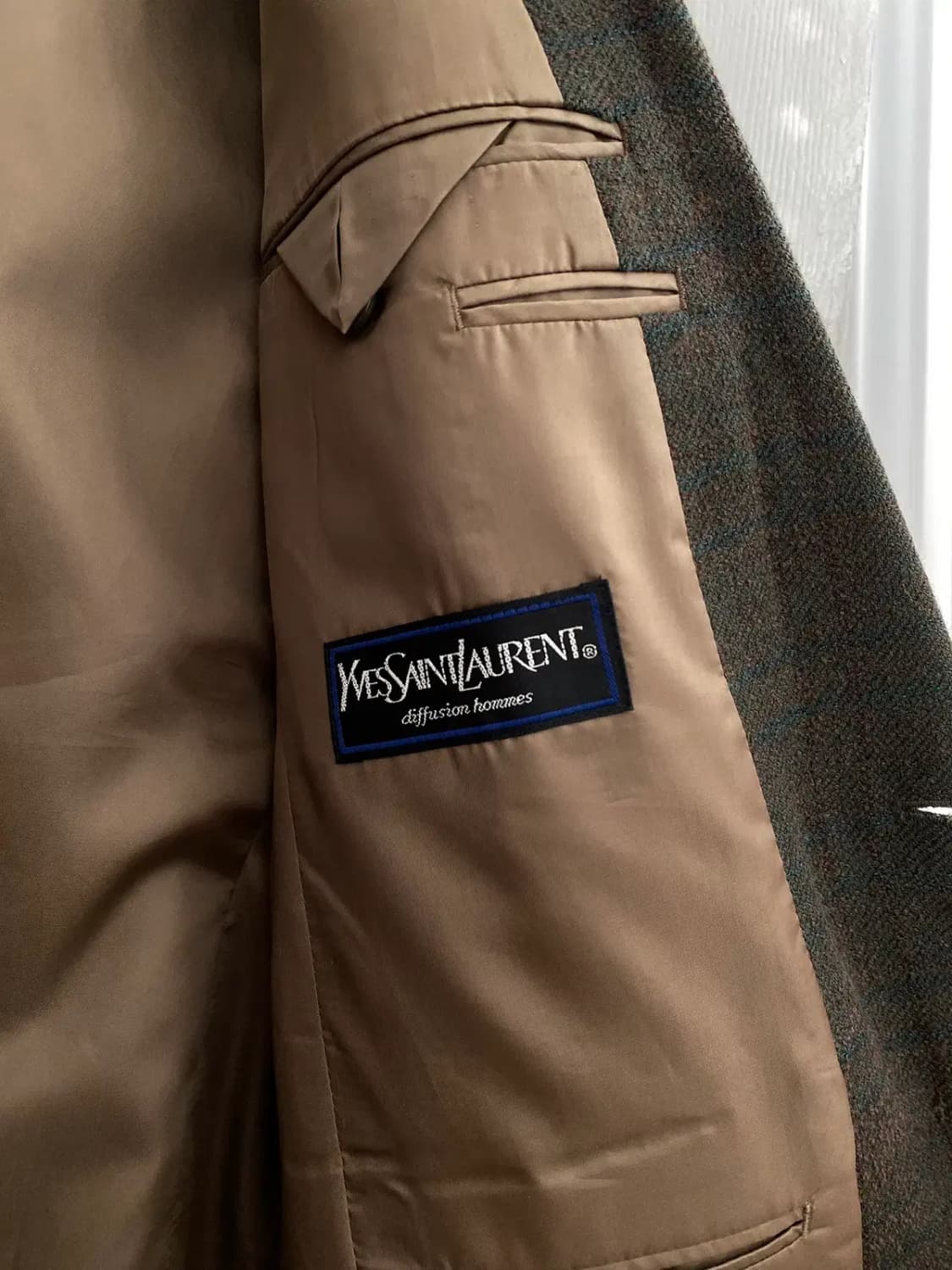 입생로랑 체크 자켓 (Man L) / [11436] 상품이미지6