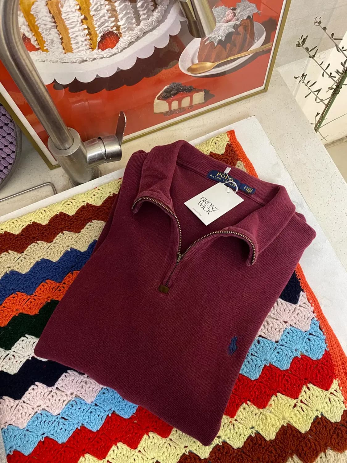 폴로 랄프로렌 반집업 맨투맨 (Man L) / [11477] 상품이미지1