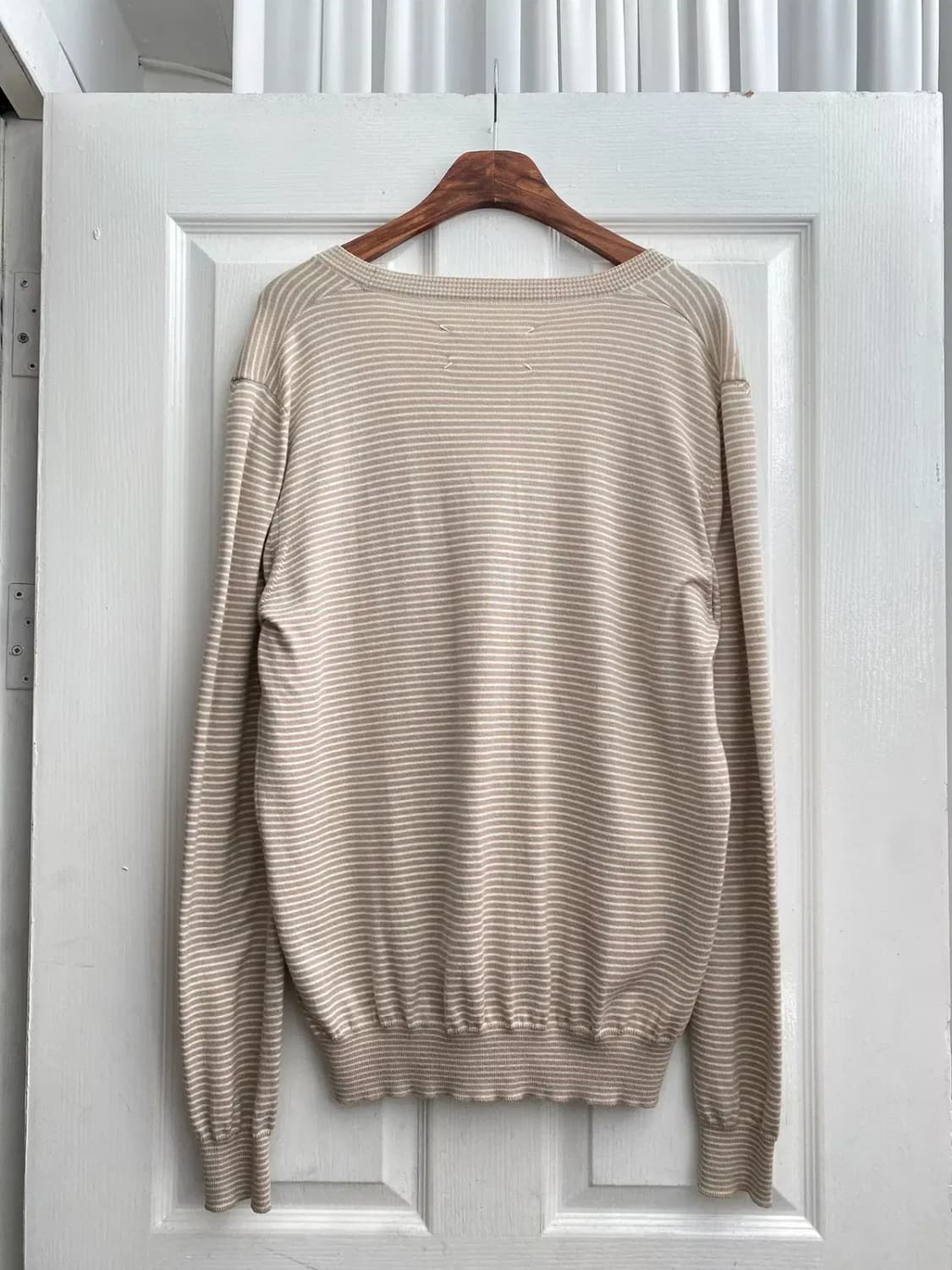 메종 마르지엘라 스트라이프 브이넥 가디건 (Man M) / [11479] 상품이미지5