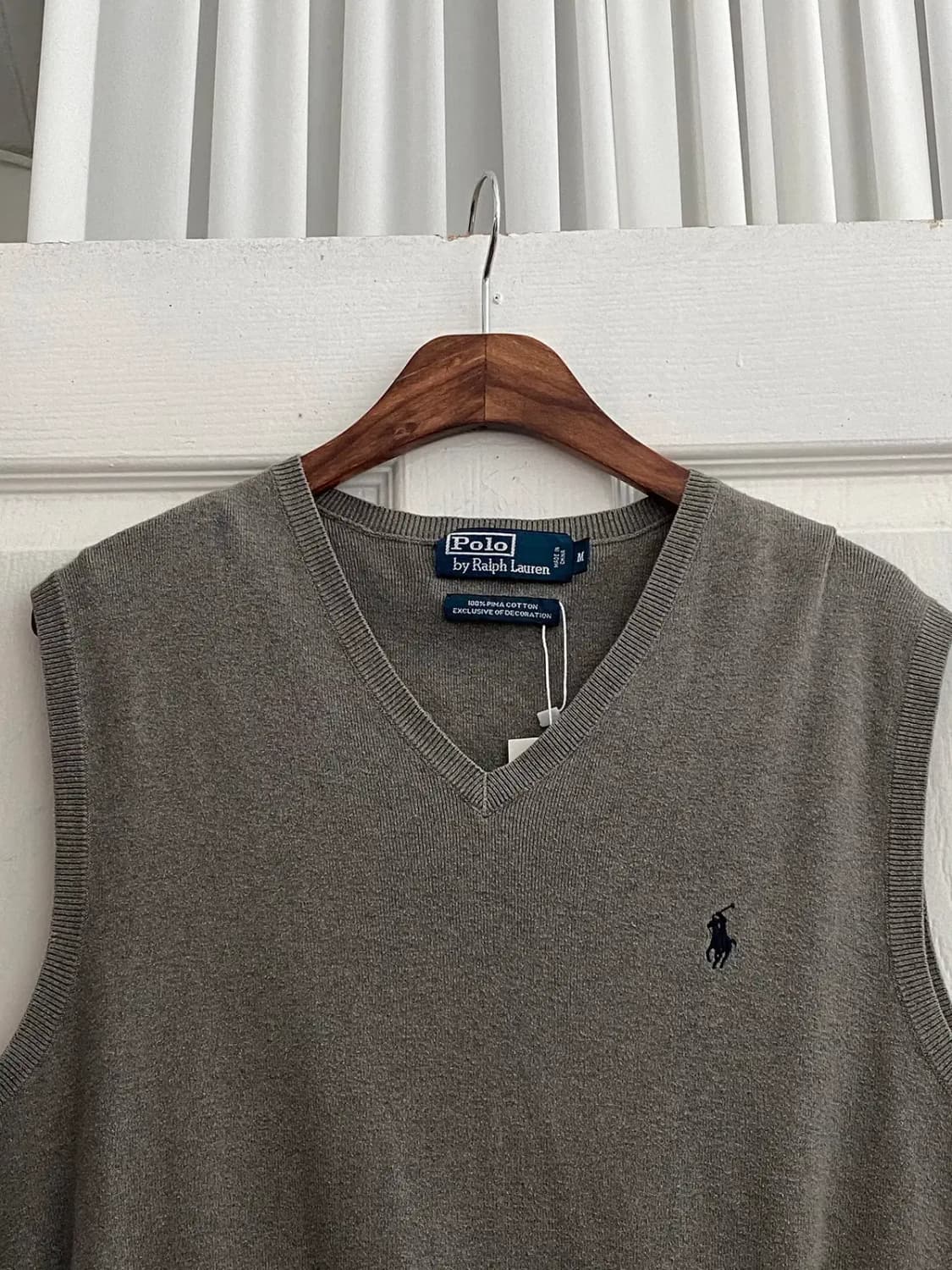 폴로 랄프로렌 브이넥 니트 조끼 (Man S) / [11494] 상품이미지3