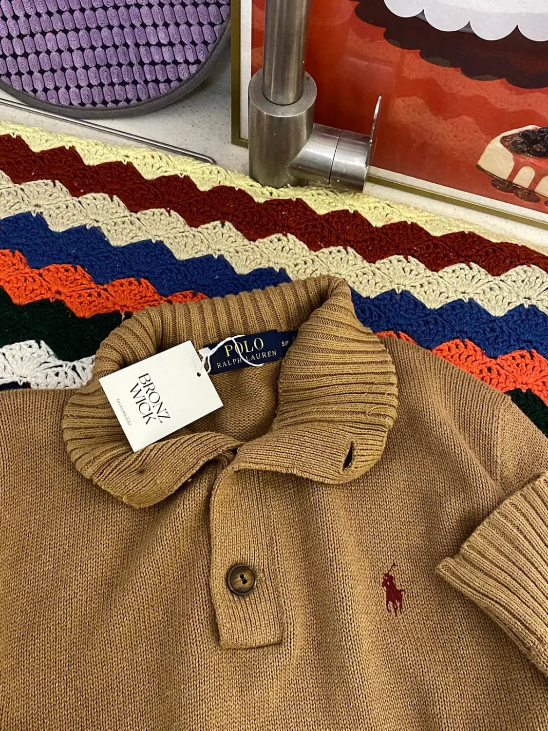 폴로 랄프로렌 버튼 니트 (Man M) / [11497] 상품이미지1