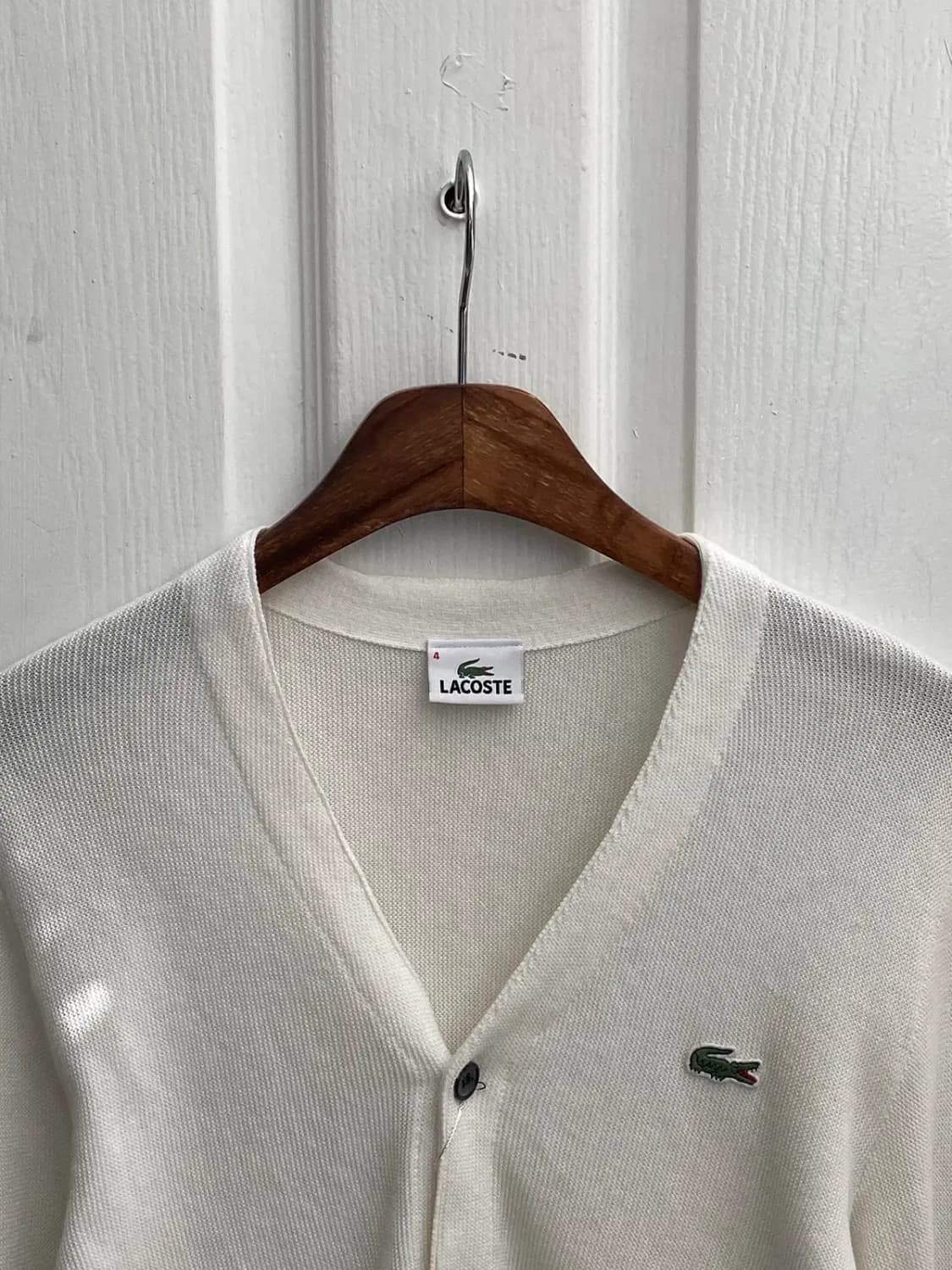 라코스테 브이넥 니트 가디건 (Woman S) / [11508] 상품이미지3