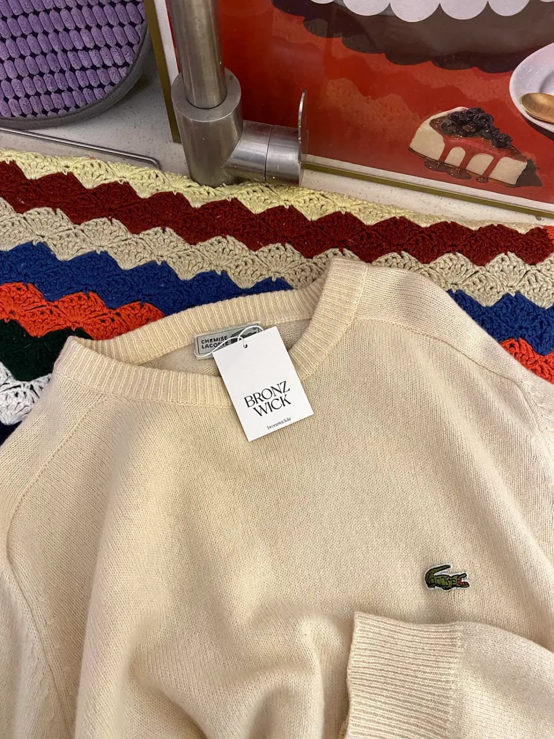 라코스테 라운드 울 니트 (Man L) / [11521] 상품이미지1