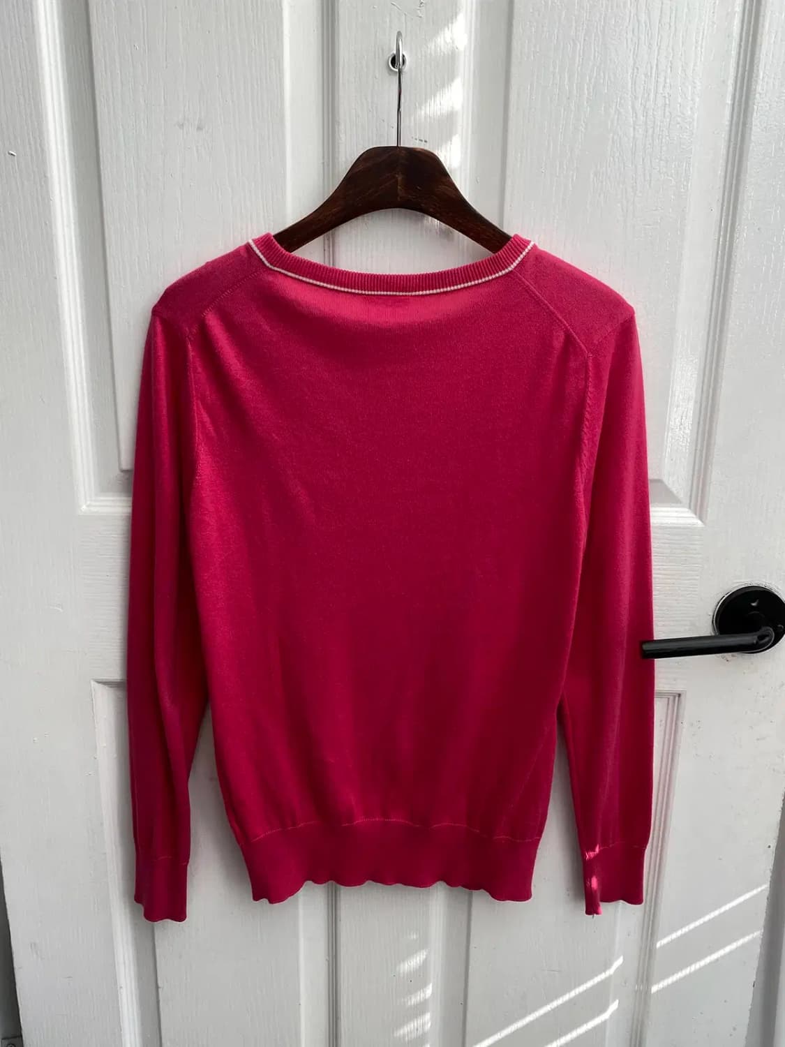 라코스테 브이넥 가디건 (Woman XL) / [11537] 상품이미지5