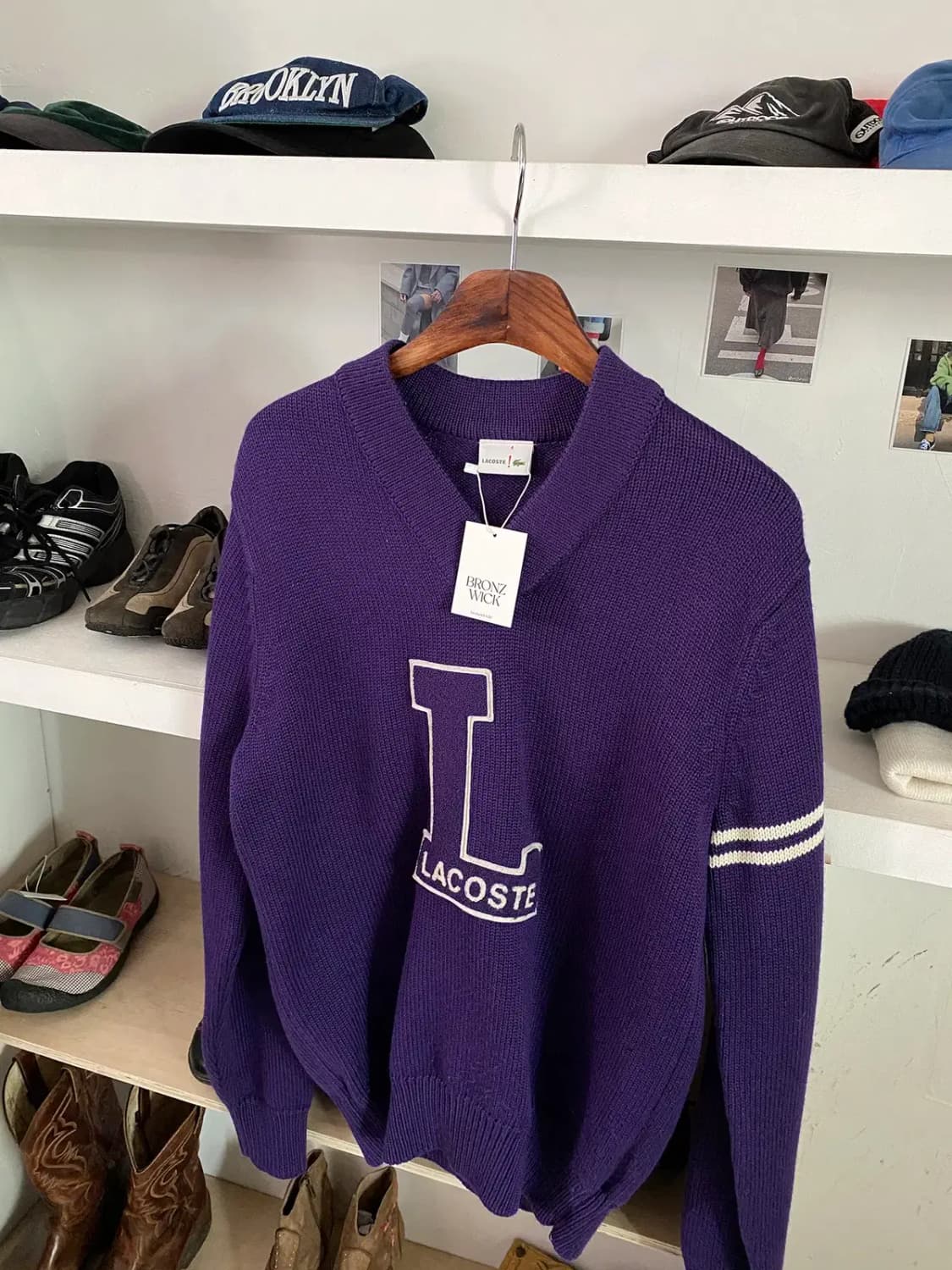 라코스테 브이넥 니트 (Man M) / [11557] 상품이미지1