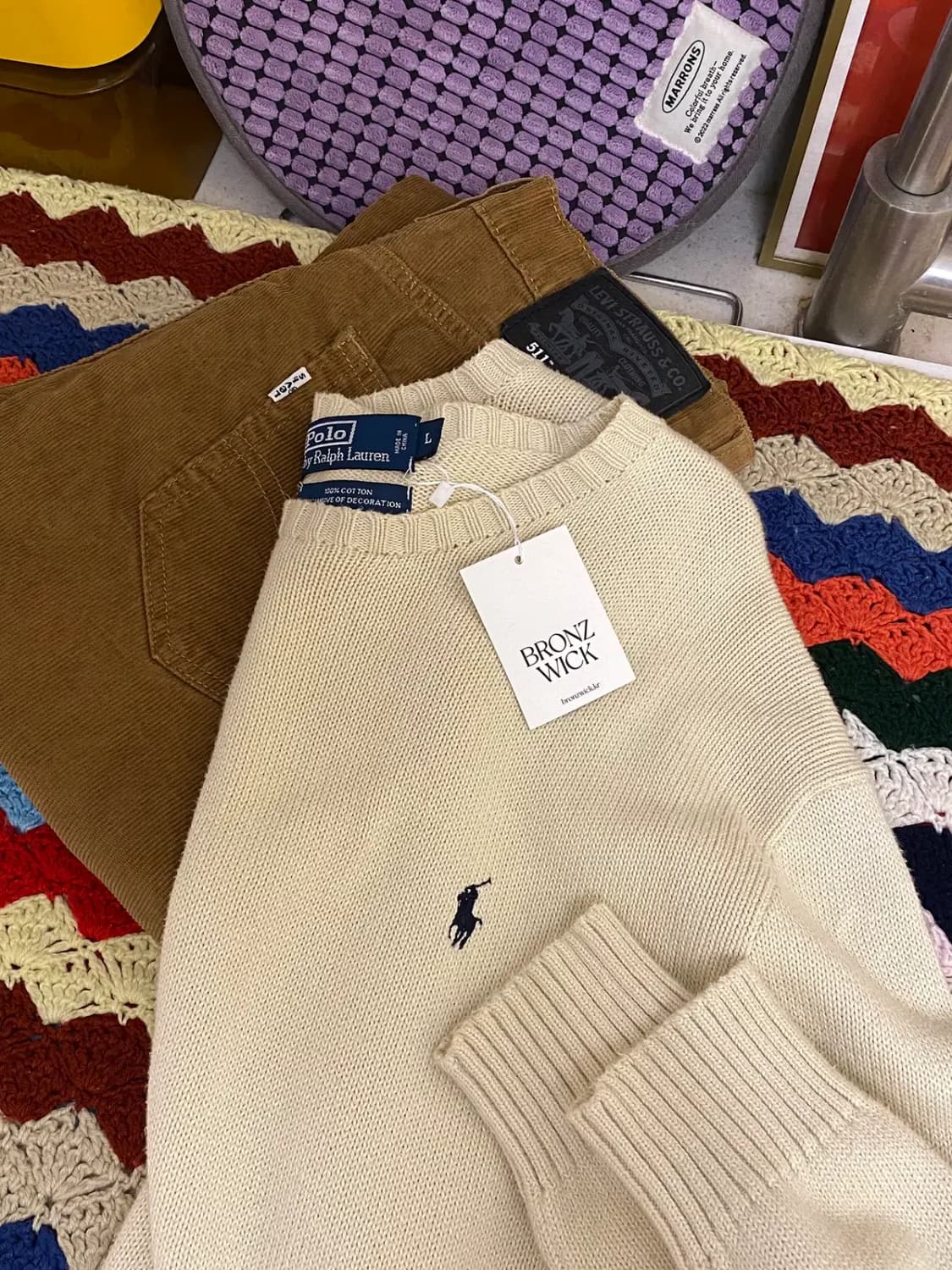 폴로랄프로렌 라운드 니트 (Man L) / [11585] 상품이미지1