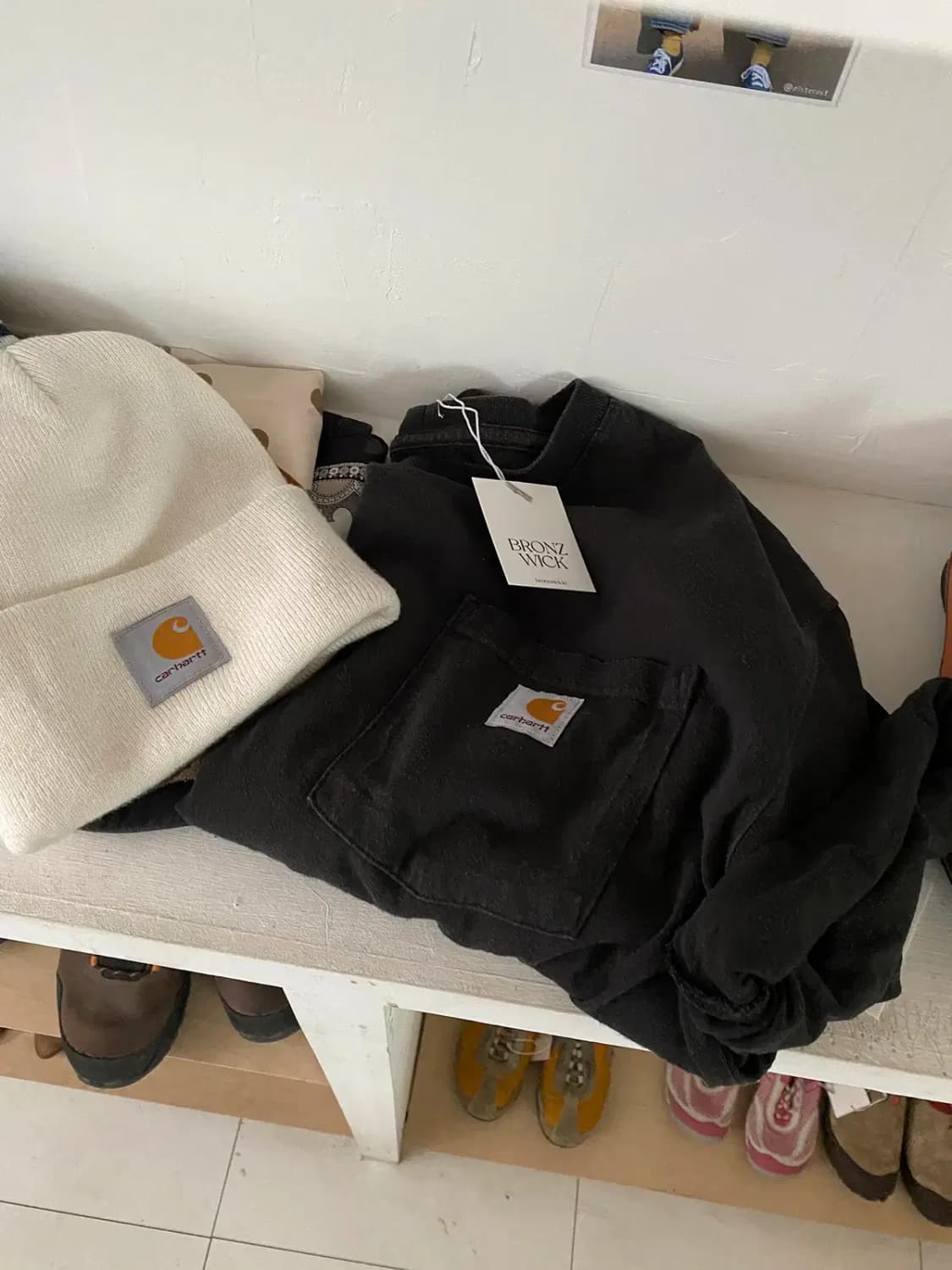 칼하트 라운드 포켓 반팔 티셔츠 (Man L) / [11586] 상품이미지1