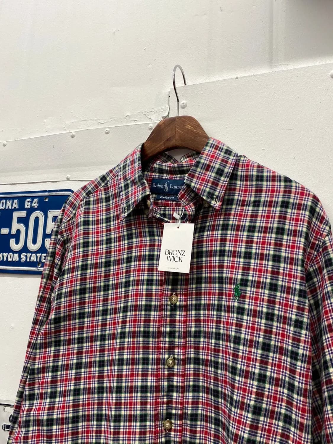 폴로 랄프로렌 체크 셔츠 (Man M) / [11599] 상품이미지1