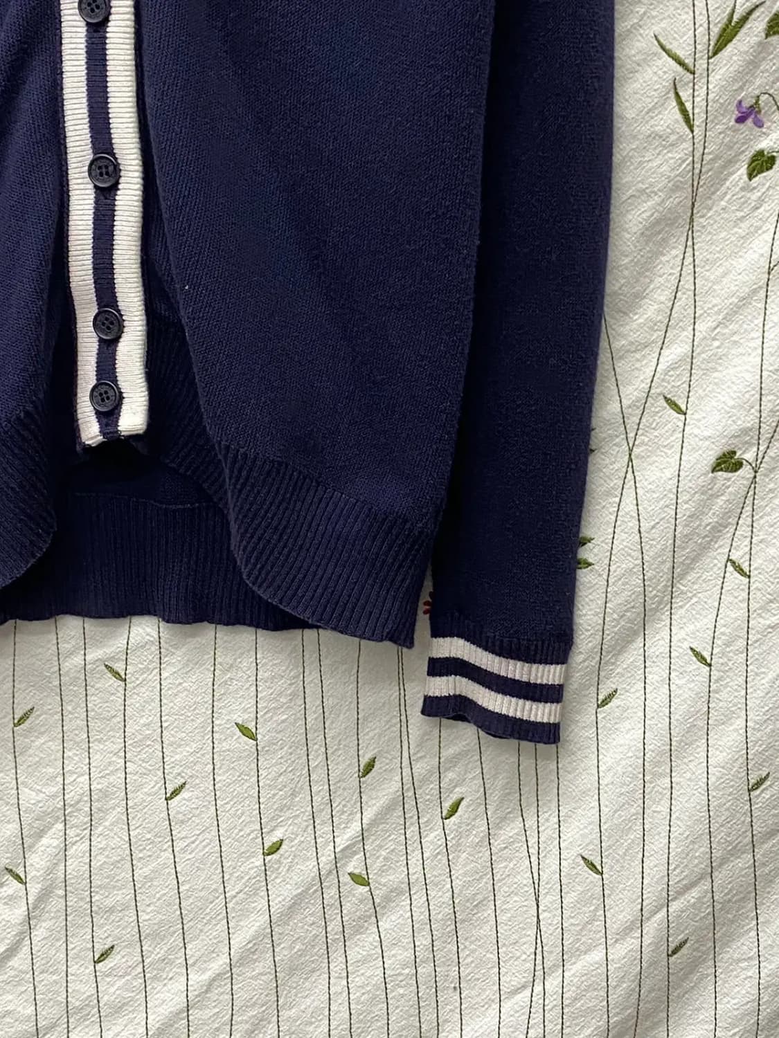 라코스테 브이넥 가디건 (Woman XS) / [11626] 상품이미지3