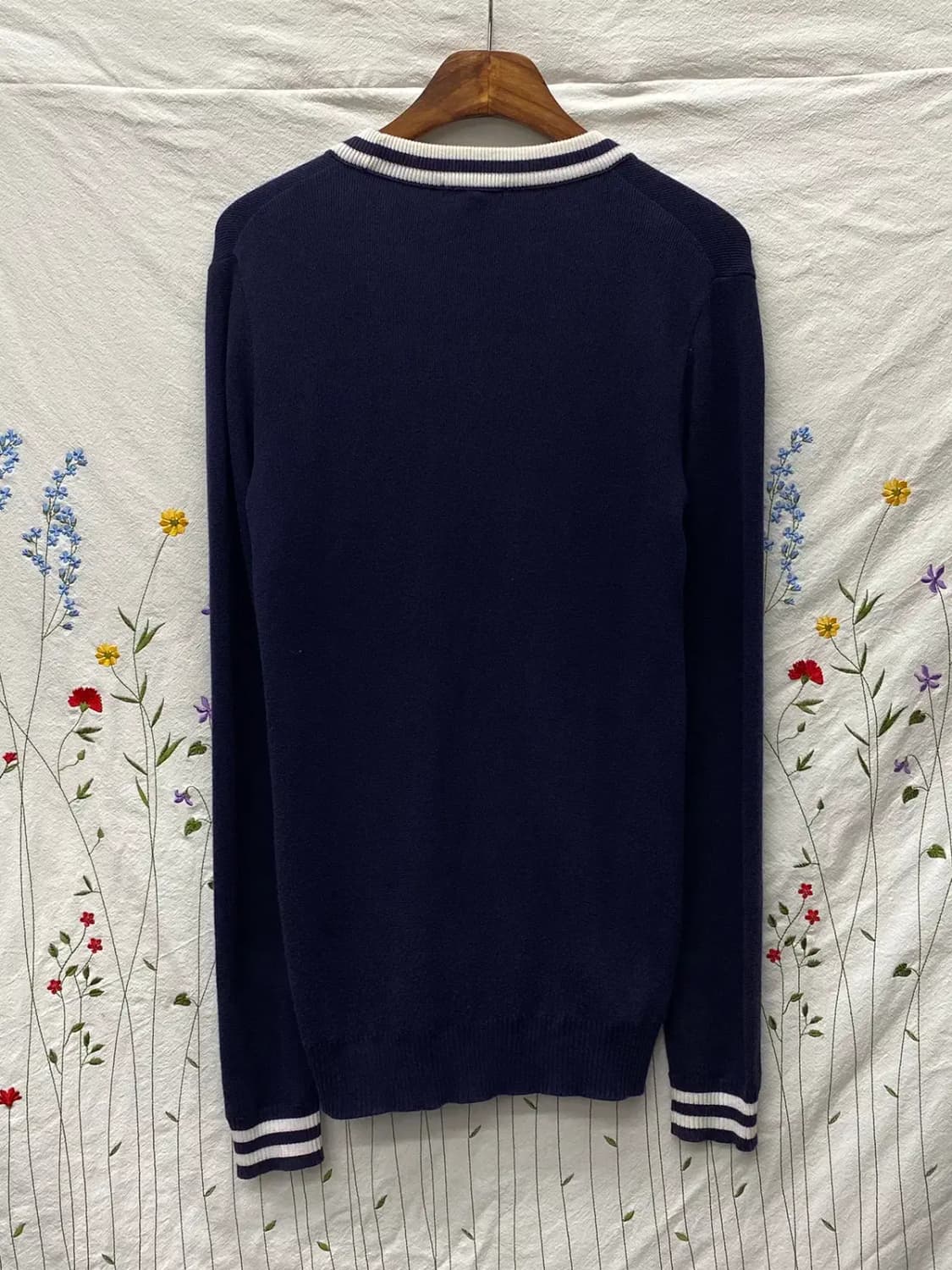 라코스테 브이넥 가디건 (Woman XS) / [11626] 상품이미지4