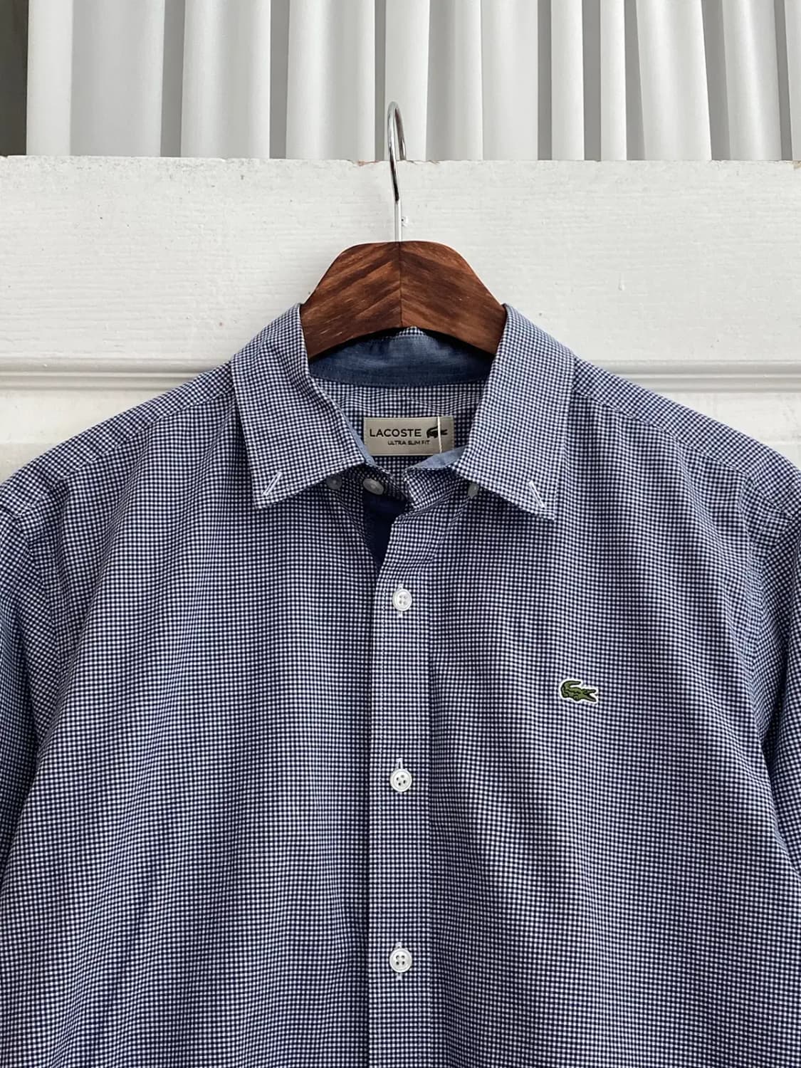 라코스테 체크 셔츠 (Woman L) / [11640] 상품이미지3