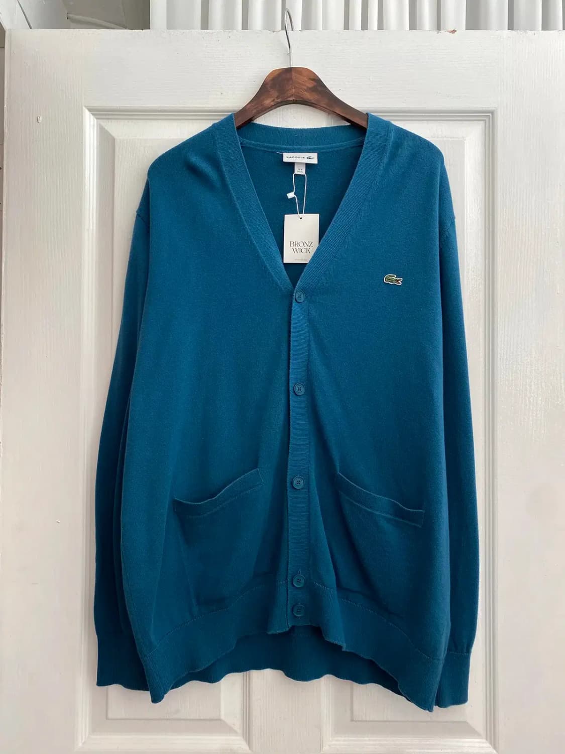 라코스테 브이넥 니트 가디건 (Man 2XL) / [11645] 상품이미지2