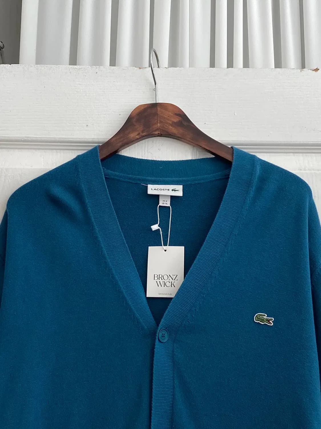 라코스테 브이넥 니트 가디건 (Man 2XL) / [11645] 상품이미지3