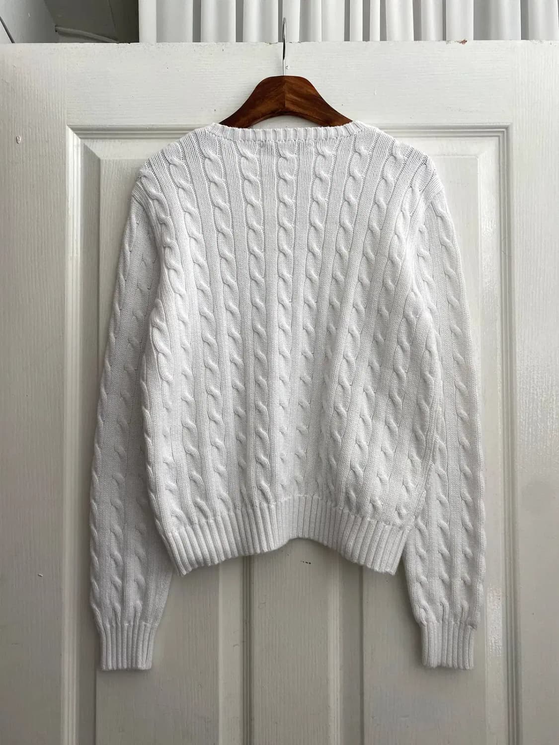 폴로 랄프로렌 꽈배기 라운드 니트 (Woman M) / [11648] 상품이미지5