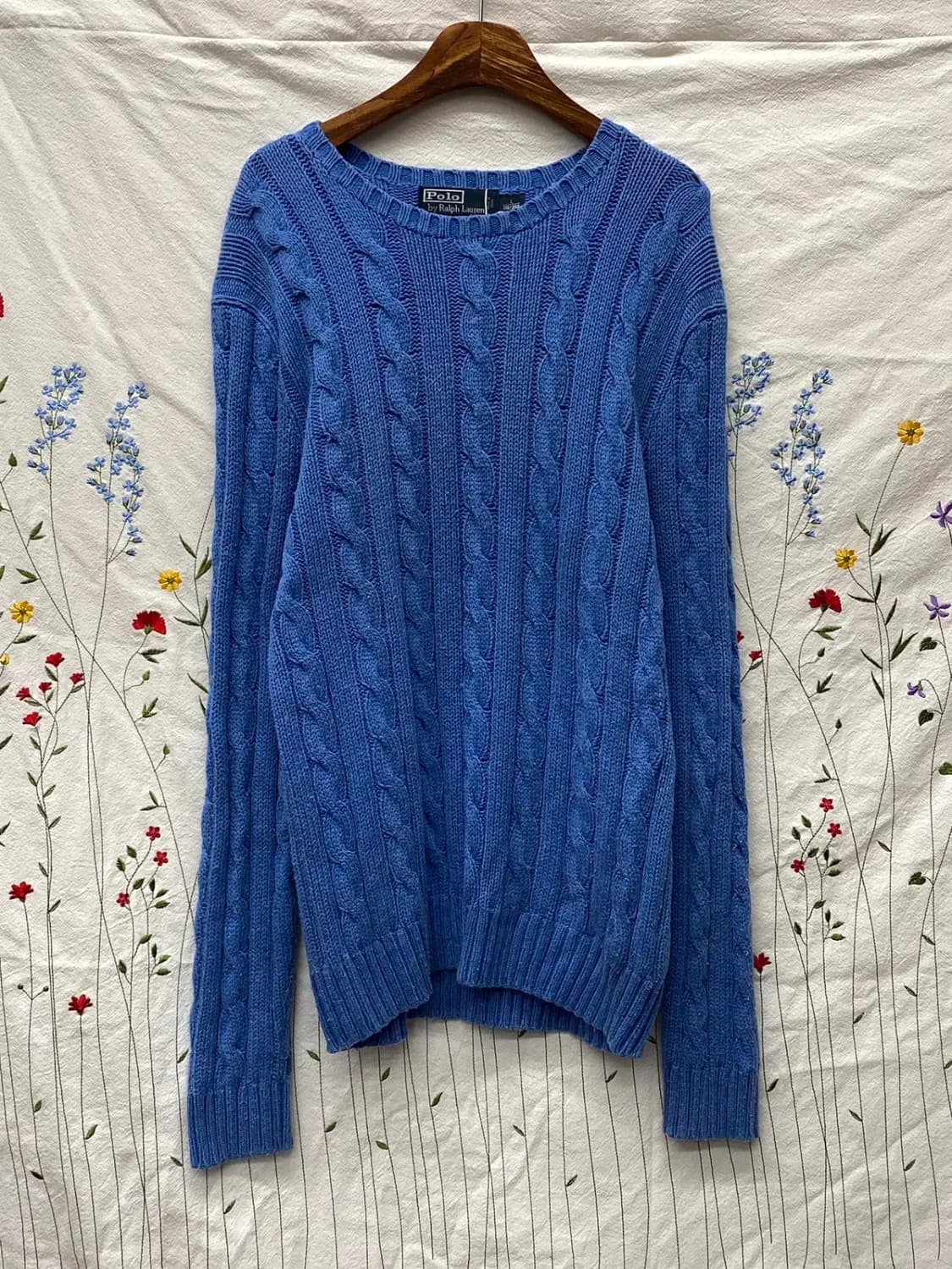 폴로 랄프로렌 꽈배기 라운드 니트 (Man L) / [11663] 상품이미지2