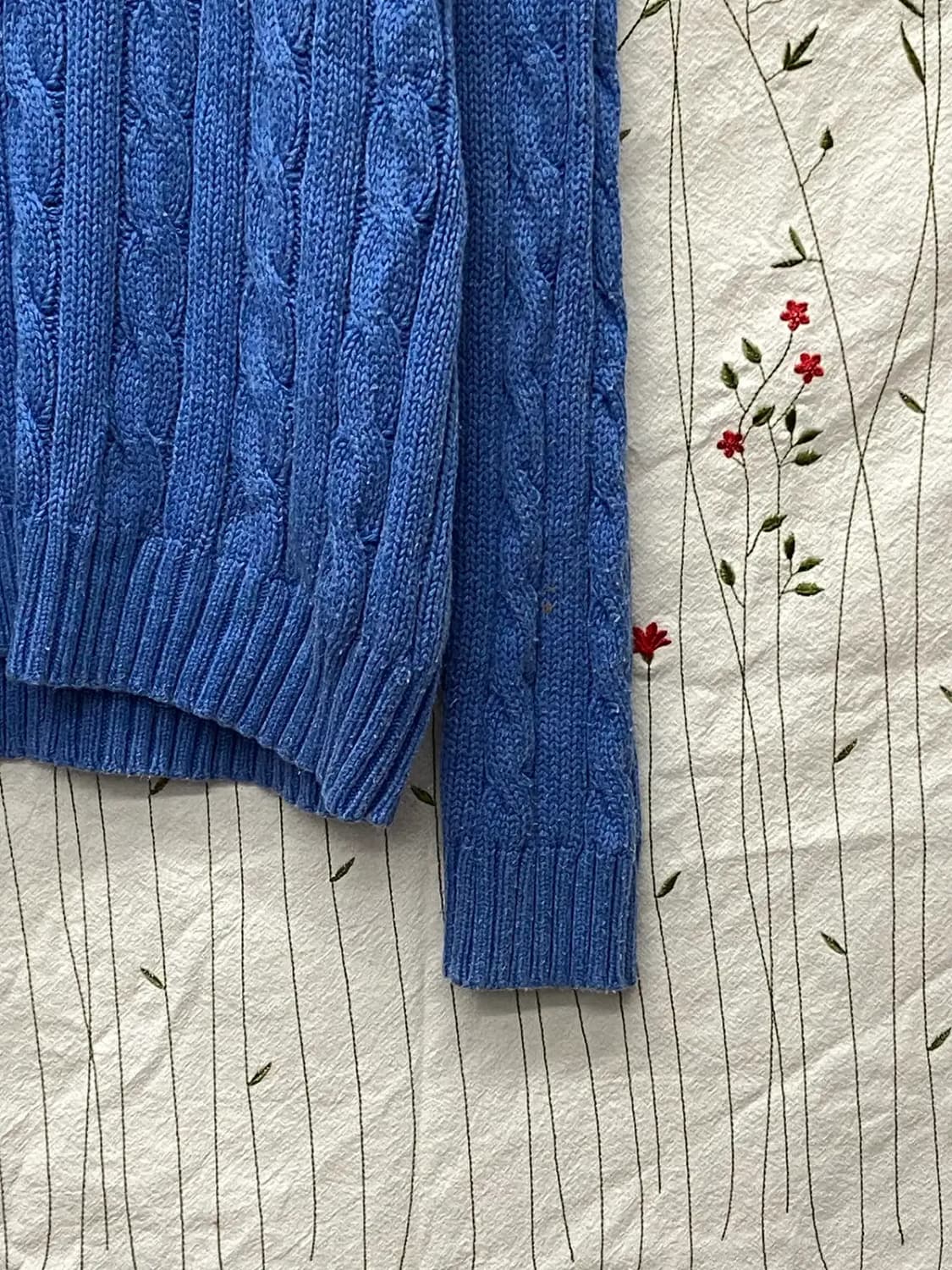 폴로 랄프로렌 꽈배기 라운드 니트 (Man L) / [11663] 상품이미지4