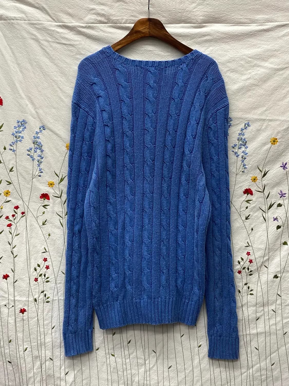 폴로 랄프로렌 꽈배기 라운드 니트 (Man L) / [11663] 상품이미지5