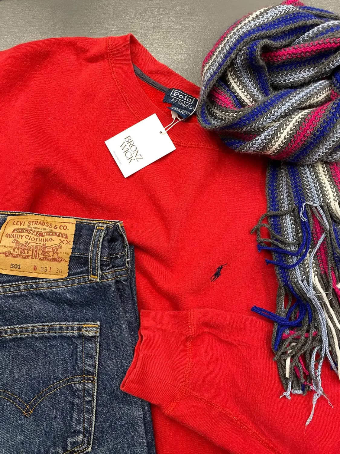 폴로 랄프로렌 기모 라운드 맨투맨 (Man L) / [11670] 상품이미지1