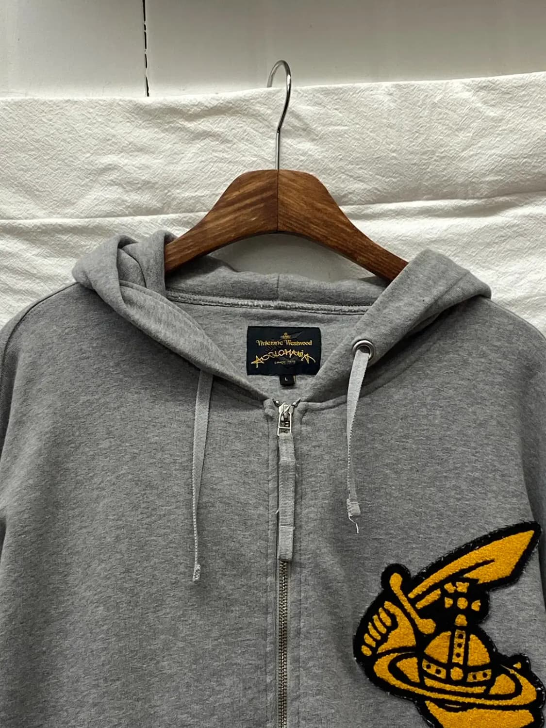 비비안 웨스트우드 기모 후드 집업 (Man 2XL) / [11679] 상품이미지3