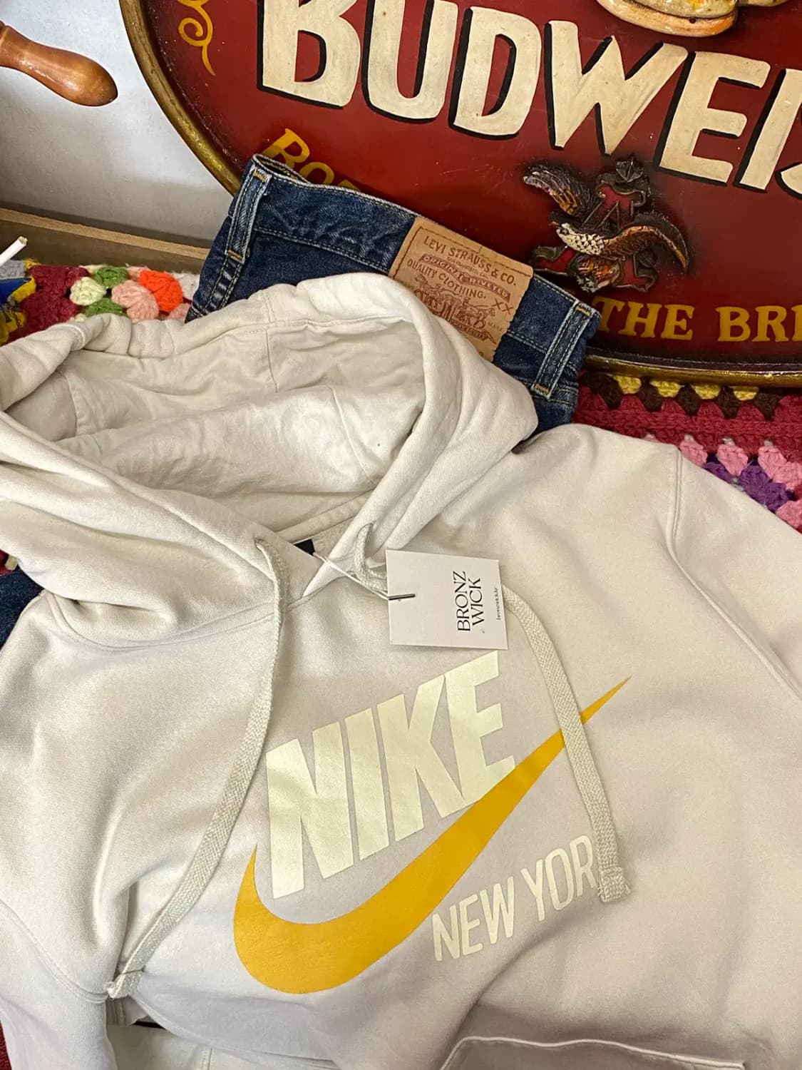 나이키 기모 후드 티셔츠 (Man L) / [11688] 상품이미지1