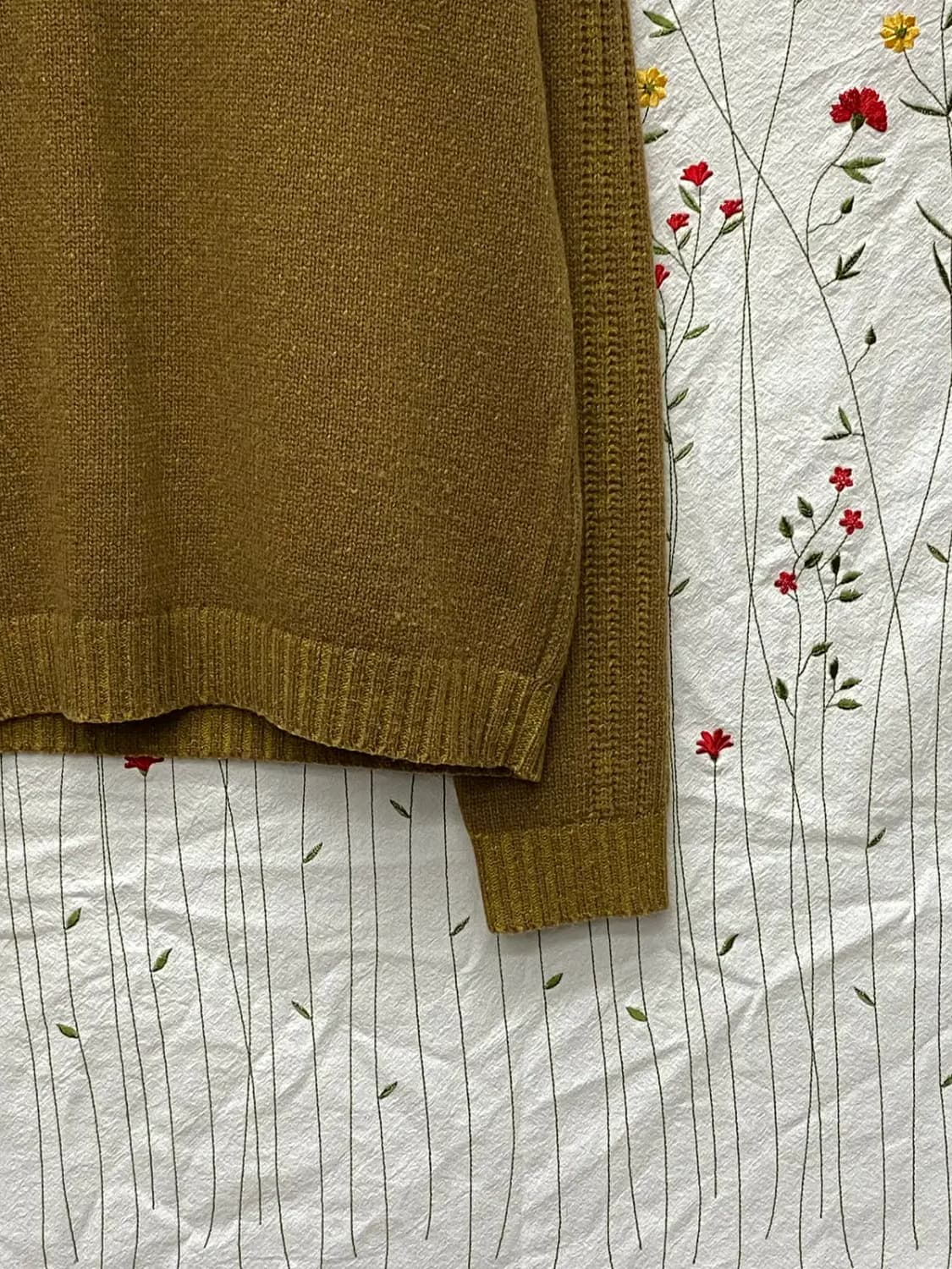 우영미 배색 울 니트 (Man S) / [11708] 상품이미지4