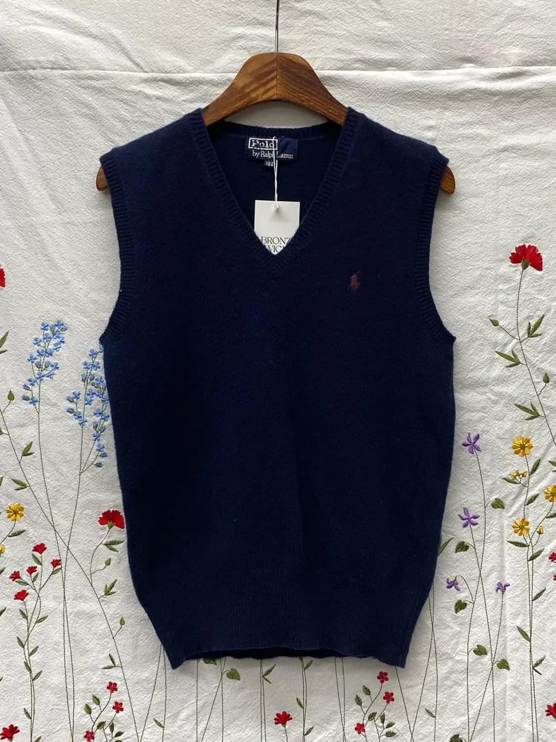 폴로 랄프로렌 브이넥 울 니트 조끼 (Woman S) / [11710] 상품이미지2