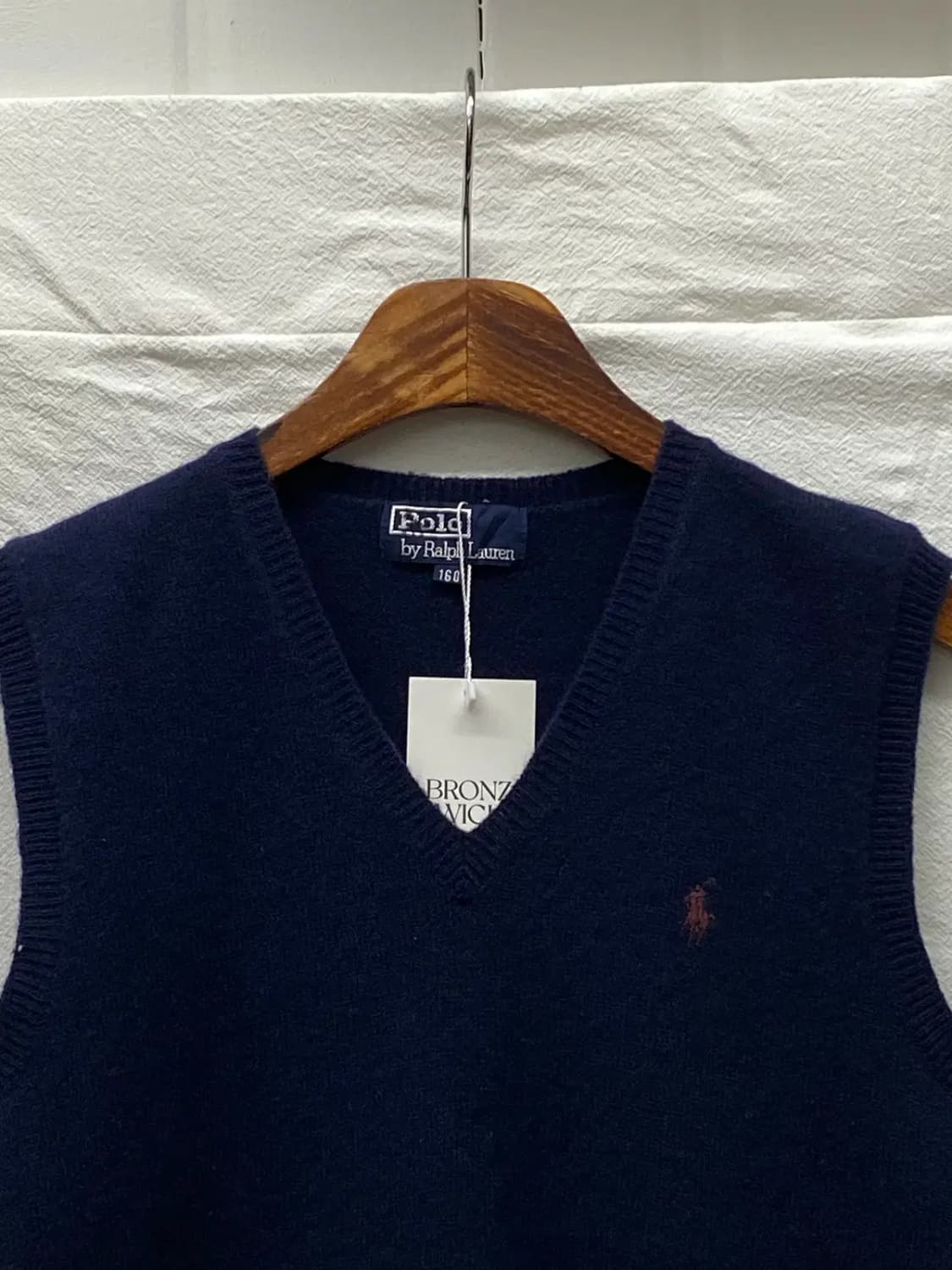 폴로 랄프로렌 브이넥 울 니트 조끼 (Woman S) / [11710] 상품이미지3
