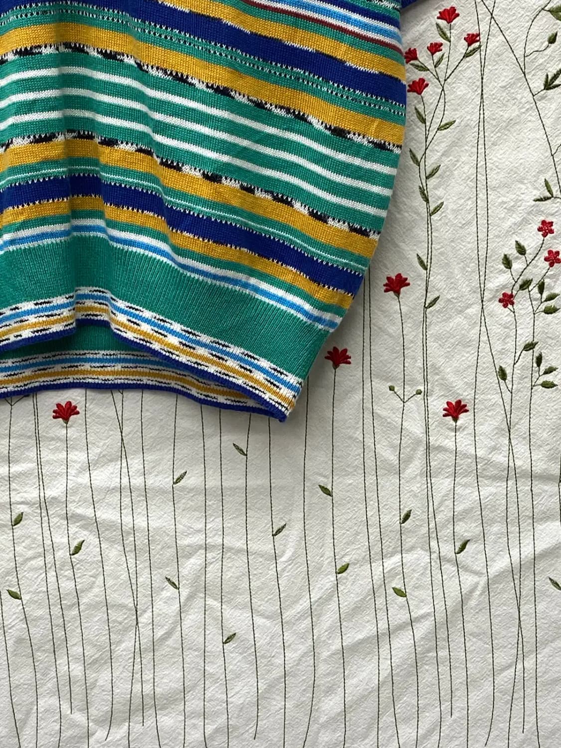 Modigliani 스트라이프 반팔 니트 (Man L) / [11711] 상품이미지4