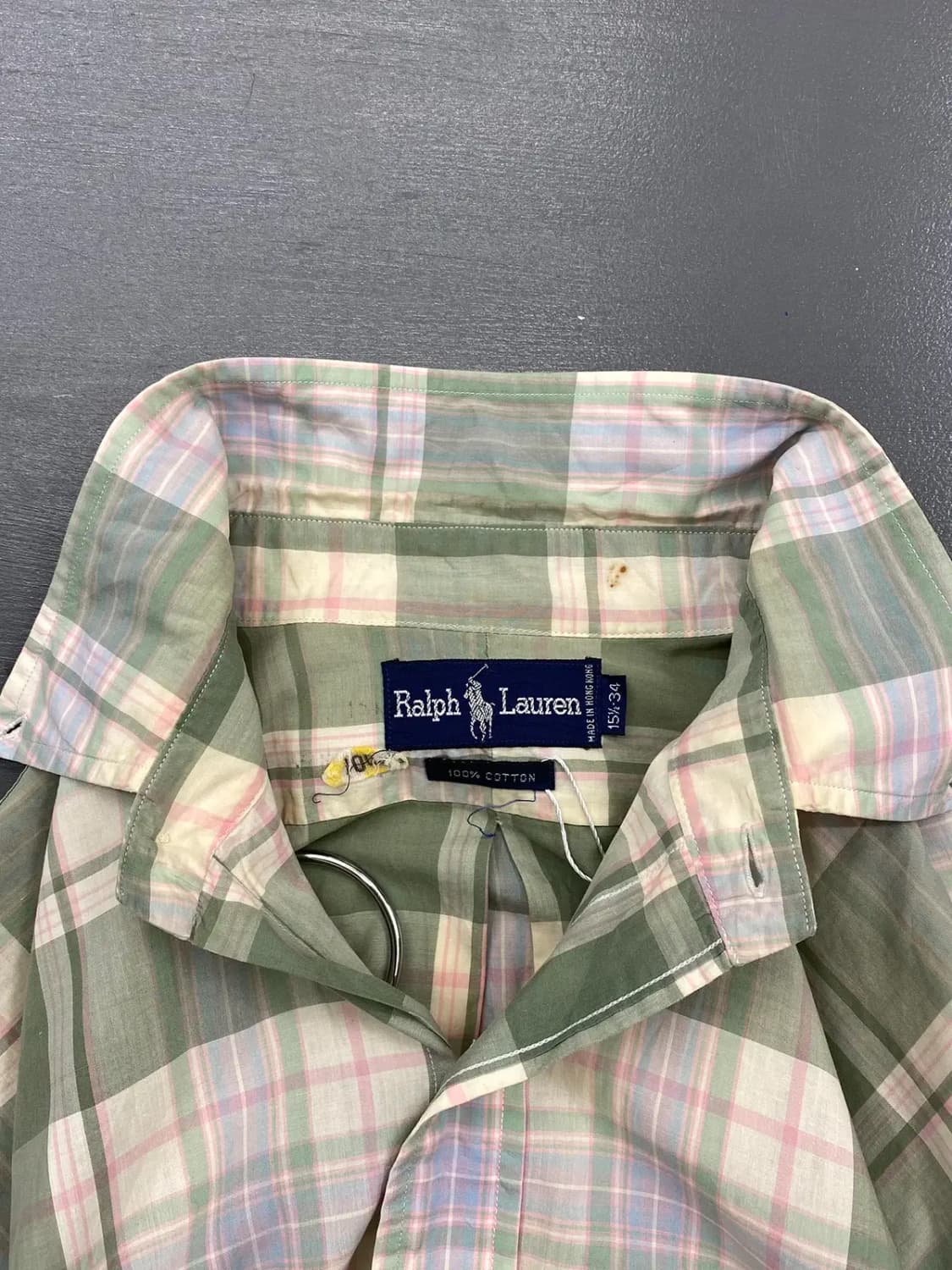 폴로 랄프로렌 체크 셔츠 (Man L) / [11728] 상품이미지6