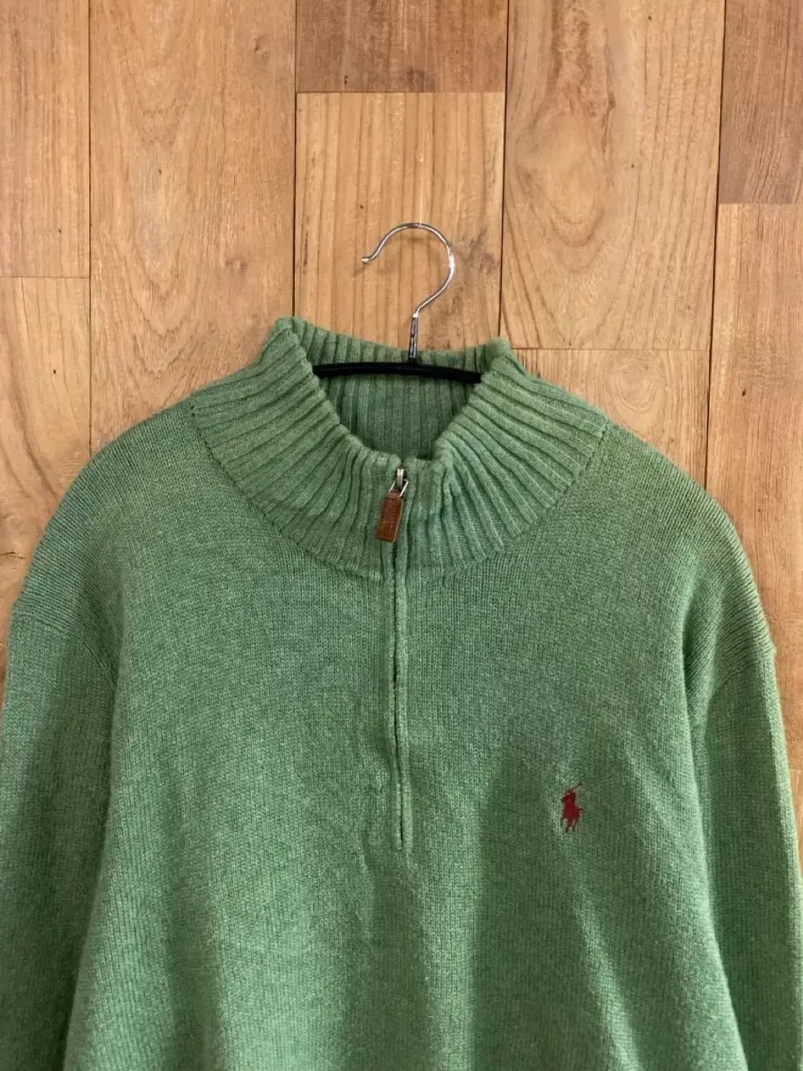 폴로 반집업 니트 상품이미지2