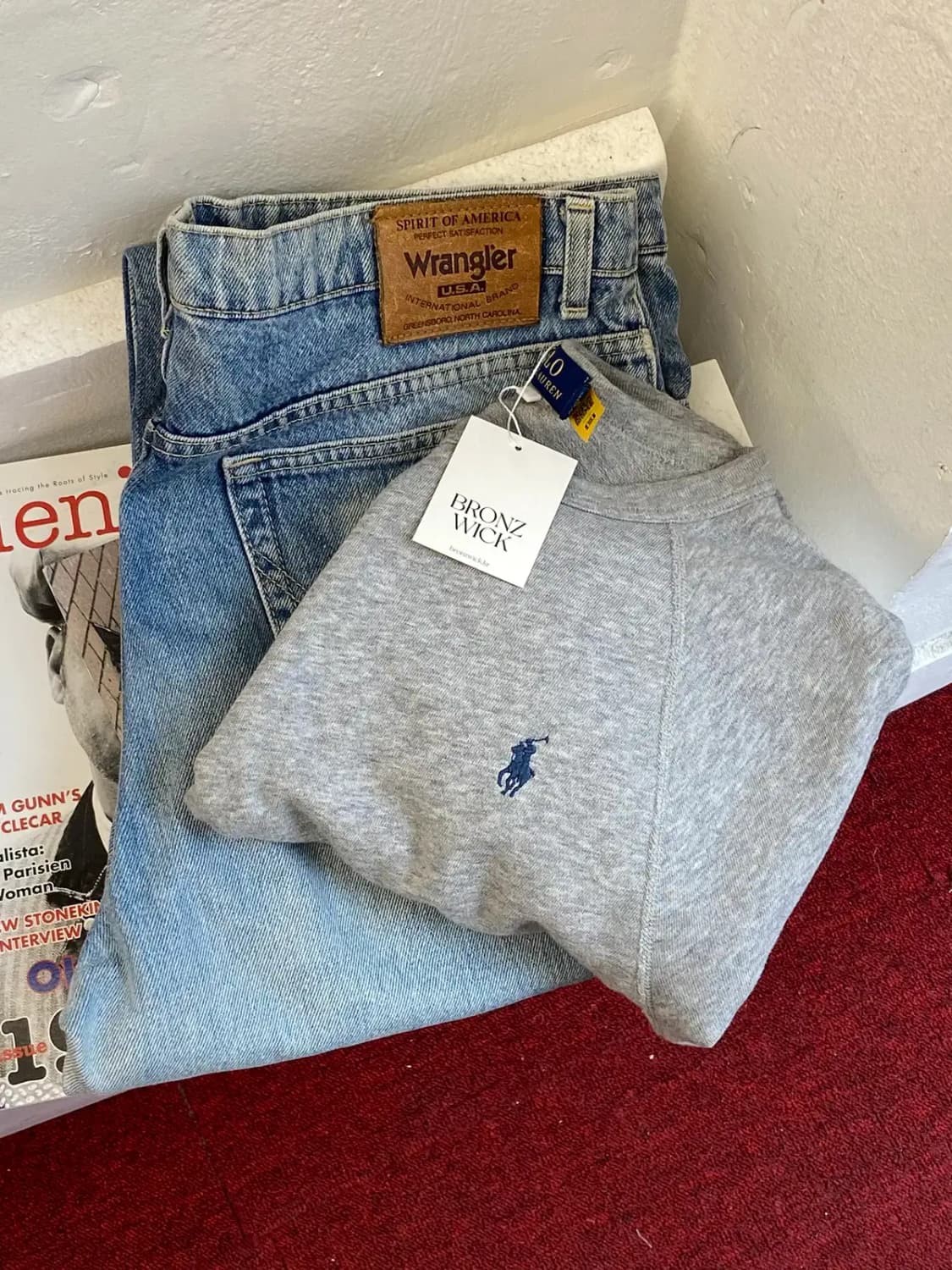 폴로 랄프로렌 라운드 긴팔 맨투맨 (Woman L) / [11749] 상품이미지1