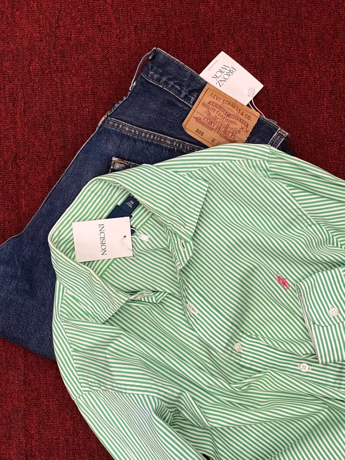 폴로 랄프로렌 스트라이프 셔츠 (Man M) / [11762] 상품이미지1