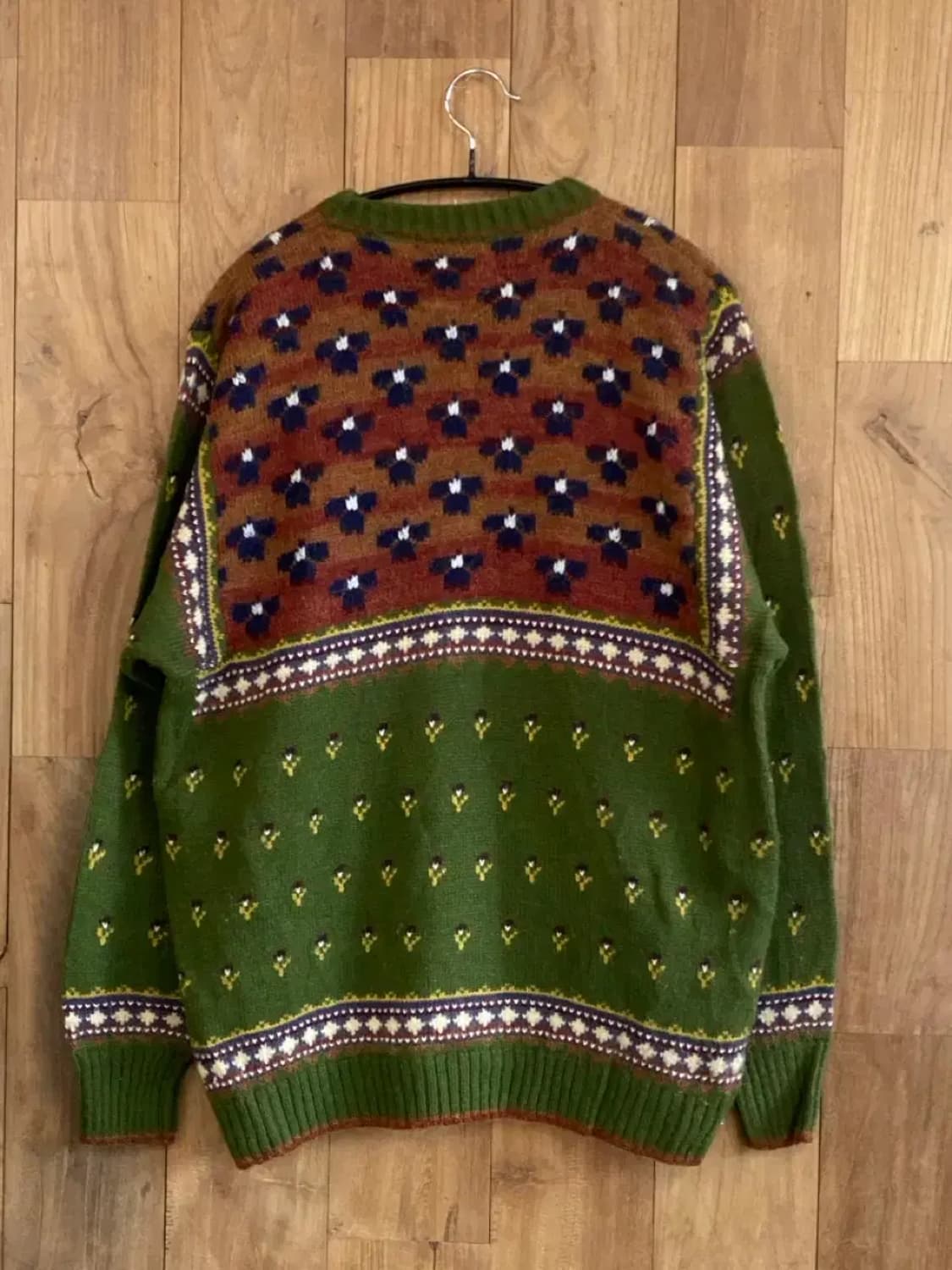 패턴 니트 (B0067) 상품이미지2